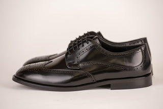 Black Toroslar leather shoes