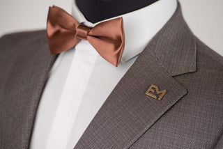 Brūns Emilio Massimo slim fit uzvalks