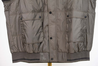 Grey Dekon's plus size warm hooded vest