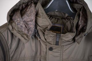 Grey Dekon's plus size warm hooded vest