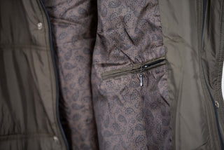 Grey Dekon's plus size warm hooded vest